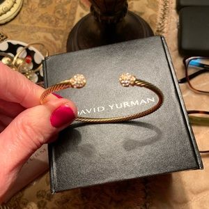 David Yurman gold bracelet